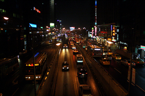 台北の夜