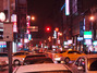 台北夜の街並み